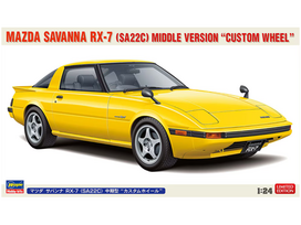 Hasegawa - Mazda Savanna RX-7 (SA22C) Middle Version "Custom Wheel", 1/24, 20798