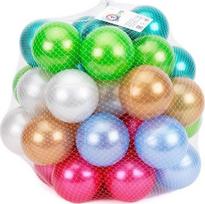 Kamuoliukų rinkinys baseinui Technok 7303, ⌀ 8 cm, 40 vnt, įvairių spalvų