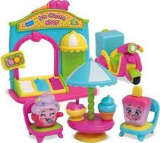 Figūrėlių rinkinys, su priedais Magic Box Moji Pops I Like Ice Cream, įvairių spalvų