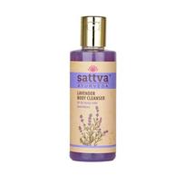 Kūno prausiklis - dušo gelis Lavender, Sattva Ayurveda, 210ml