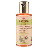 Veido prausiklis su santalu ir ciberžole Sandalwood, Sattva Ayurveda, 100ml