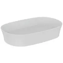 Praustuvas-dubuo Ideal Standard Ipalyss Oval, matmenys: 600x380x120mm, be persipylimo, baltas, be dugno vožtuvo, E139601