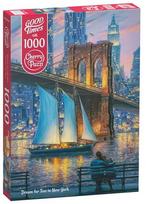 Dėlionė CherryPazzi Dream For Two in New York 1000 el. 30288, 70 cm x 50 cm, 1000 vnt., įvairių spalvų