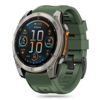 Tech-Protect Silicone dirželis Garmin Fenix 5S / 5S PLUS / 6S / 6S Pro / 7S / 8 (43MM) - Žalias