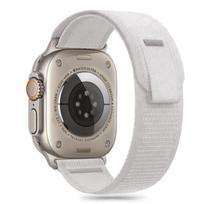 Tech-Protect Nylon Stripe dirželis Apple Watch 6 / 7 / 8 / 9 / 10 / SE / Ultra 1 / 2 (44 / 45 / 46 / 49 MM) - pilkas