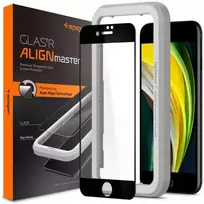 Spigen AlignMaster FC, juodas - iPhone SE (2022/2020)/8/7