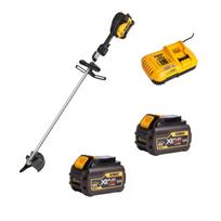 DCMBC812T2 DeWALT 54V krūmapjovė 25 cm su D formos rankena (2x6.0 Ah)