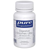 Pure Encapsulations Virškinimo fermentai Ultra – 30 kapsulių