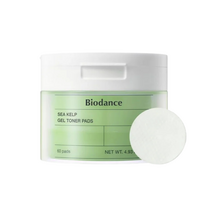 Biodance Sea Kelp Gel Toner Pads raminamieji veido padeliai, 60 vnt.