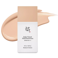 Beauty of Joseon Daily Tinted Fluid Sunscreen Broad Spectrum SPF30 apsauginis kremas nuo saulės su atspalviu, LP100, 50 ml.