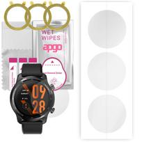 3x apgo hidrogelinė ekrano apsauga, skirta Mobvoi TicWatch Pro 3 Ultra GPS, hidrogelio plėvelė, su pozicionavimo sluoksniu, lengvas montavimas