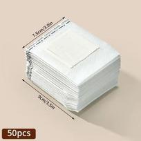 50/100 vnt Kavos filtrai Nešiojami pakabinami ausų stiliaus vienkartiniai kavos filtrų maišeliai Popieriniai maišeliai Kavos gaminimo filtrai Ekologiški 50pcs
