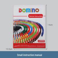 100 vienetų spalvingas medinių domino kaladėlių rinkinys vaikams - edukacinis žaislas karštas išpardavimas