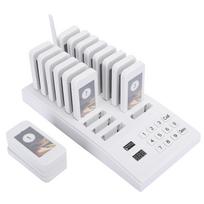Pager Maisto Paėmimo Eilės Belaidė Iškvietimo Sistema Imtuvas Restoranui SU‑666B 100‑240V EU Kištukas EU Plug