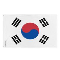 Drapeau Corée Sud – 60 x 90 cm – Polyester Résistant – 2 Œillets en Métal – Usage Intérieur / Extérieur – Pixelforma gryna