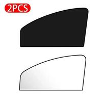 2Pcs Car Side Window Sun Shade Magnet Privacy Curtains UV Reflection Anti Glare UV Block Sunshade for Front/Back Window