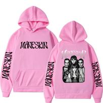 Italian Rock Band Maneskin Hoodies Singer Graphic Printing Sweatshirts for Fans Casual Long Sleeve Men/Women Clothing Hoody S