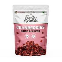 Nutty Gritties Dried US Cranberries 200g | Cranberry, Healthy Snack for kids and adults | Resealable Pouch 200GM