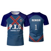 Paryžius X Gen P.X.G Blue Lock Japonų Anime Džersis Futbolo Uniforma Nr.9 Rin Shidou Cosplay Marškinėliai Individualus Vardas Numeris Viršutiniai Drabužiai S