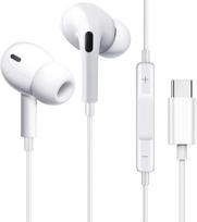 Laidinės ausinės su naujuoju iPhone, laidinės HiFi, giliais bosais, aiškiais skambučiais, ergonomiškos, su USB, reguliuojamos, patogios, be nuotolinio valdymo pulto, suderinamos su Type-C juoda