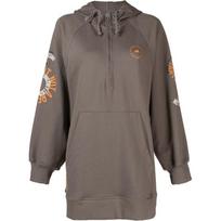 Adidas Slogan-print Zip-up Hoodie IB5901 XS