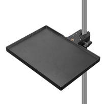 Microphones Stand Tray Compatible for Sound Card And Studio Gear Double Size 225x165mm Or 275x205mm Heavy Duty ABS juoda