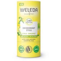 Weleda Citrus-Bergamot 24H Deodorant Stick pieštukinis dezodorantas, 50 g