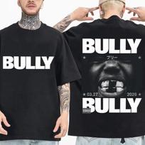 Kanye West YE Bully Album T-shirt Summer Men's and Women's Cotton Clothing Hip Hop Fashion Oversize Short Sleeve Top Streetwear S įvairiaspalvis