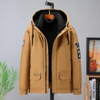 Žiemos didelio dydžio oro pajėgų piloto striukė Darbo drabužiai Medvilninė striukė Vyriška striukė su gobtuvu Parka Vyriška 4XL-10XL 10XL