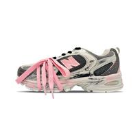 New Balance NB 530 Slip Resistant Low top Running Shoes Unisex Pink Brown MR530AA1(D)(Team301-) 37 D-Width