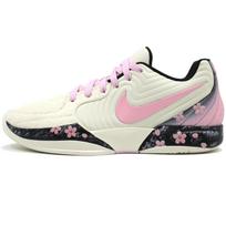 Nike Ja Morant 2 Cushioning Low top Basketball Shoes Men's Beige Pink FD7327-100(Team205-) 44.5