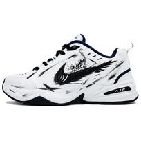 Nike Air Monarch 4 Leather Slip Resistant, Abrasion Resistant, Height Increasing Low top Chunky Sneakers Unisex 415445-102(Team268-) 35.5