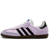 Adidas Originals SAMBA OG Slip Resistant Slip Resistant Low top Skateboard Shoes Unisex Purple B75806(Team732-) 36