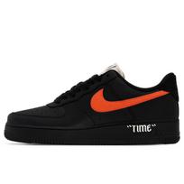 Nike Air Force 1 Black Warrior, Urban Techwear Oranžinės Dėvėjimui Atsparios Žemos Aulo Riedlentės Batai HQ4987-010(Komanda A-) 42