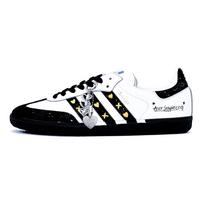 Adidas Originals SAMBA OG Lightweight Breathable Lightweight And Breathable Low top German Army Trainers Unisex B75806(team910-) 35⅔