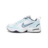 Nike Air Monarch 4 Oceanic Pattern Abrasion Resistant Height Increasing Low top Chunky Sneakers Unisex Ice Blue 415445-102(Team1994-) 43