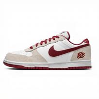 Nike Big Lemon Joy Abrasion Resistant Breathable Low top Skateboard Shoes Men's Ecru 355152-150(Team399-) 40