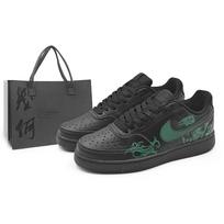 Nike Court Vision Low Abrasion Resistant Low top Skateboard Shoes Unisex Dark Green DH2987-002(Team1284- S) 40.5