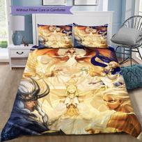 AFK Journey King Character Bedding Set, Fantasy Game Duvet Cover with Pillowcases, No Comforter 135x200cm