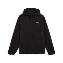Puma Men's Black Pumatech Hooded Windbreaker Jacket With Logo Sportswear 631881-01 S