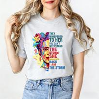 I Am The Storm T-Shirt Frida Kahlo Shirt Feminist Mexican Women Fashion Tee Strong Woman's Rights Gift Short Sleeve S