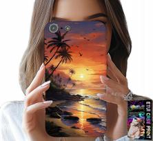Etui Do Iphone 5 / 5S / 5C - Plaża, Wakacje, Tropikalna Wyspa Obudowa