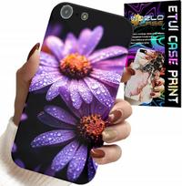 Etui Do Iphone 5 / 5S / 5C - Różowa Stokrotka Kwiaty Pokrowiec Case