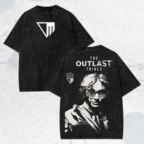 Hot Horror Game The Outlast Trials Washed Tshirt Personality Clothes Suitable for All Seasons Plus Size Unisex Streetwear Soft L