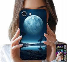 Etui Do Iphone Se / Se2 - Pełnia Księżyca Księżyc Futerał + Folia