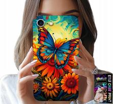Etui Do Iphone Se / Se2 - Motyle Motylki Kwiatki Róże Obudowa