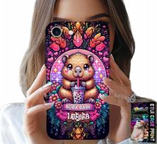 Etui Do Iphone Se / Se2 - Słodka Kapibara Z Szejkiem, Super Wzory