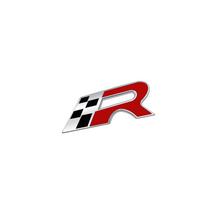 Automobilio priekinės grotelės, variklio dangtis, galinės bagažinės lipdukas, R emblema, ženklelis, skirti Racing Ibiza Leon E-racer Ateca Formentor Alhambra Exeo Altea Ateca