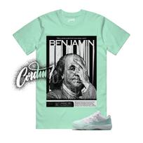 11 Igloo White Mint Green T Shirt Match BF XL