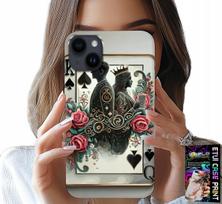 Etui Do Iphone 14 Plus - Karta Król Królowa Poker Karty + Szkło